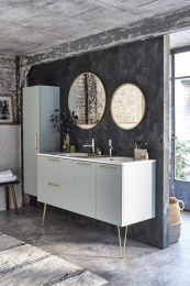 JacobDelafonOdeon Rive Gauche EB2520-R9-E52+EXBA112-Z-0 Тумба под раковину дуб табак