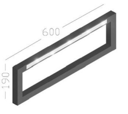 Фото Светильник для зеркала Hatria Daytime (Y0PH01)