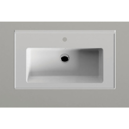Раковина Bien Neptun NPLK08001FD1W3000 80 x 46.5 x 19 см мебельная, белый