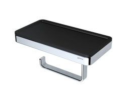 Держатель туалетной бумаги Geesa Frame (918824-02-06) хром, черный