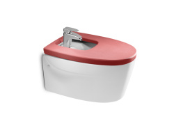 Фото Биде подвесное Roca Khroma (357655000) белый