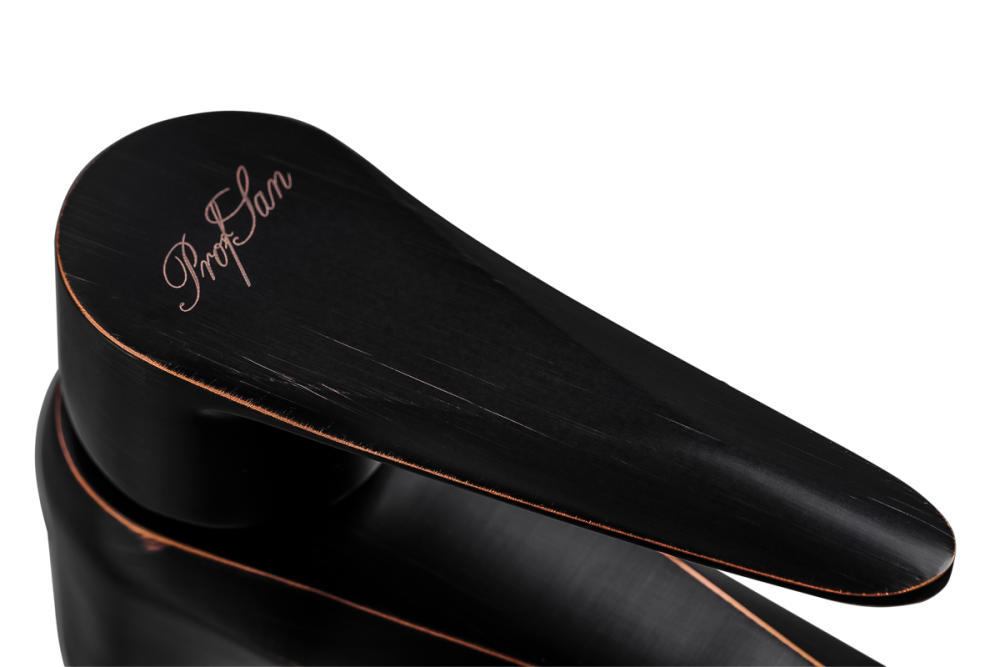 Фото Смеситель для раковины ПСМ-ПРОФСАН PSM-301-5 STEEL тип См-УмОЦБА Черный-бронза