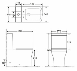 Бачок BelBagno Romano BB248T