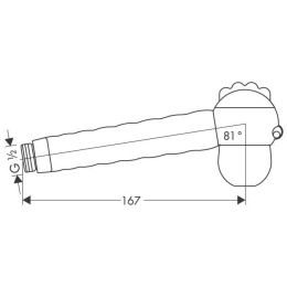 Ручной душ Hansgrohe (28560000)