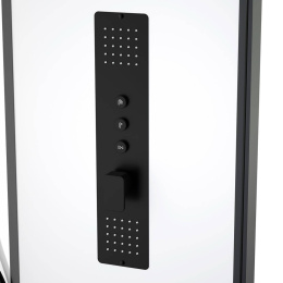 Душевая кабина 90xx217 Black&White (G8021) акрил, Поддон низкий