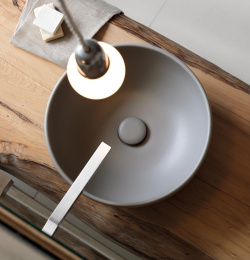 Ceramica CIELO Shui SHBA45 BR - Раковина накладная Ø45 (Brina)