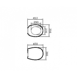 Крышка-сиденье Vitra Conforma (115-003-006) белый