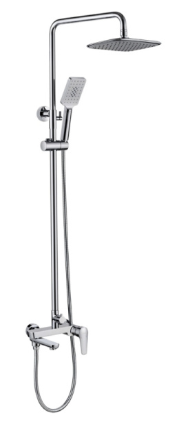 Душевая колонна Bravat Arden (F6351385CP-A1-RUS) со смесителем для ванны и душа