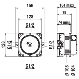 Внутрення часть Laufen HF574037000000