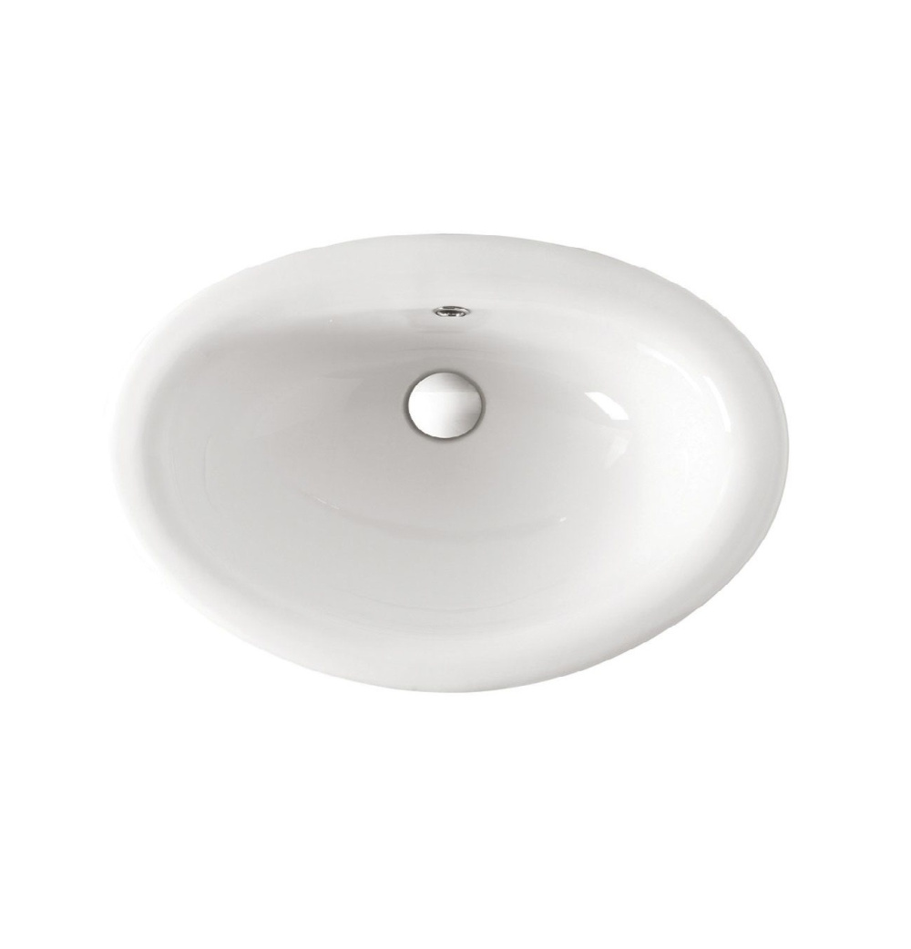 Фото Раковина встраиваемая Globo Gradoli (VA019.BI) белый