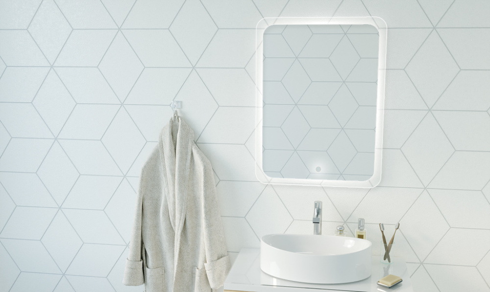 Фото 1Marka Ц0000007710 Зеркало Amour 60 Верт. с сенсором