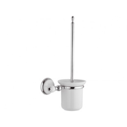 Фото Remer Epoca EP66CR Ёршик для унитаза подвесной (белый | хром)