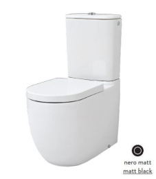 Фото Унитаз напольный ArtCeram File 2.0 (FLV003 17 00) черный матовый