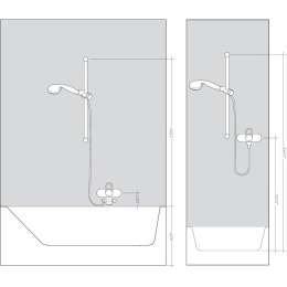 Душевой гарнитур Hansgrohe Raindance (27895000) хром