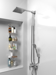 Фото Душевая лейка ручная Paini Torino TRCR155 хром