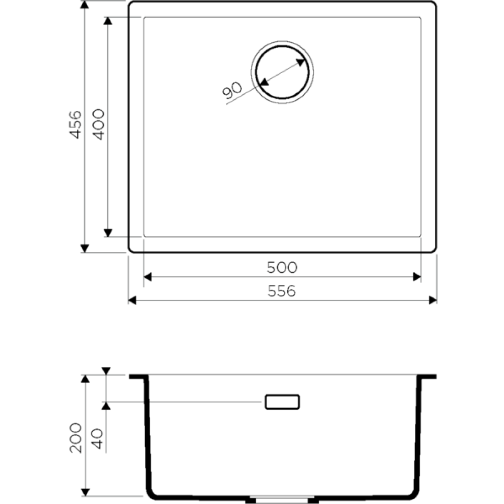 Кухонная мойка Omoikiri Yamakawa 55-U (4993777) leningrad grey