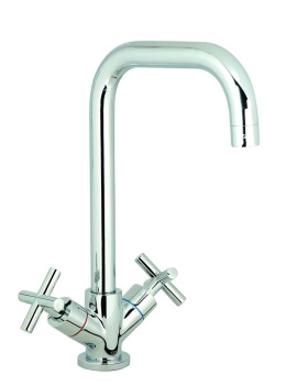 Фото Смеситель GPD Nino LEB05, для кухонной мойки, хром