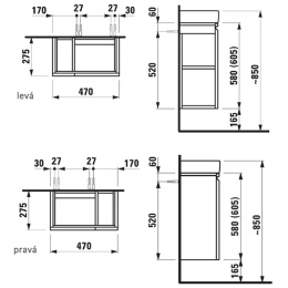 Фото Тумба под раковину Laufen Pro S 4.8300.2.095.463.1