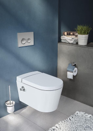 Инсталляция Viega с безободковым унитазом VitrA Nest 5176B003-6233, с функцией биде, крышка микролиф