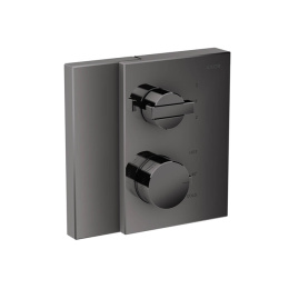 Фото Axor Edge 46760330 Встраиваемый термостат для душа, на 2 источник с запорно-перекл.вентилем (внешняя
