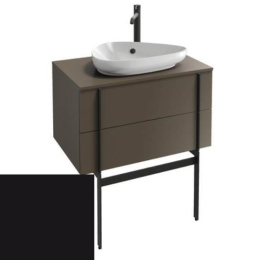 Фото Тумба под раковину Jacob Delafon Nouvelle Vague 80 см, EB3039-M61, черный мягкий