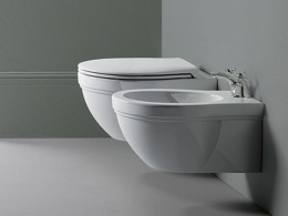 Унитаз GSI Classic 55 8712FR211 белый глянцевый