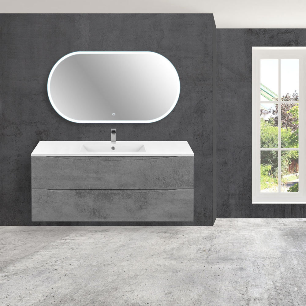 Фото База под керамическую раковину Vincea Mia (VMC-2MC120BT) бетон