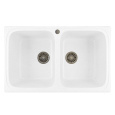 Мойка из искусственного мрамора MIXLINE ML-GM23 49,5x77,5 532404