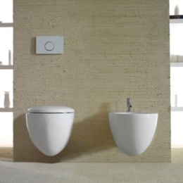 Унитаз подвесной Globo Bowl+ (BPS03.BI) белый