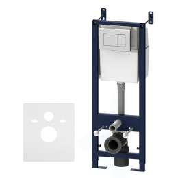 Фото Подвесной унитаз Roca The Gap 893104100 (с сиденьем и инсталляцией)