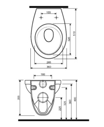Инсталляция Geberit с унитазом Kolo Idol M1310000U, сиденье стандарт, комплект