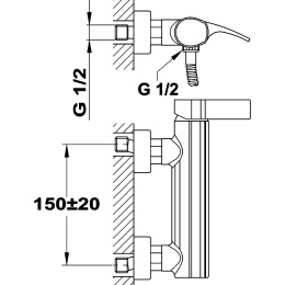 Teka Vita 242310200 Смеситель для душа