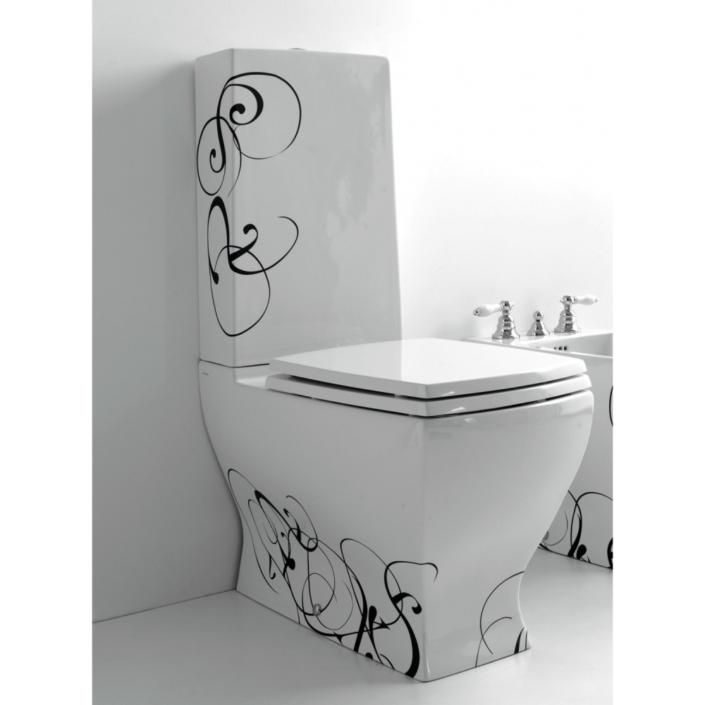 Унитаз моноблок ArtCeram Jazz (JZV003 01 00) белый