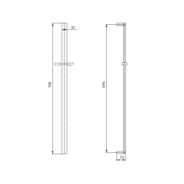 Фото Душевая стойка Paini Ravenna 124P40 хром