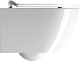 Фото Подвесной унитаз GSI Pura 8816FR511 безободковый, белый глянцевый