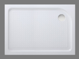Душевой поддон BelBagno TRAY-BB-AH-100/80-15-W 100 x 80 см с сифоном