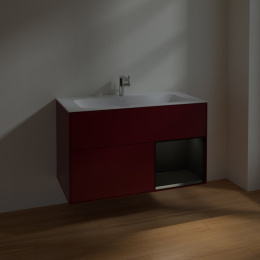 Villeroy Boch Finion F040PDHB Тумба под раковину 996х498 мм (black matt/peony matt)