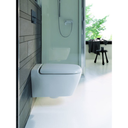 Подвесной унитаз Geberit MyDay 201460000, безободковый Rimfree