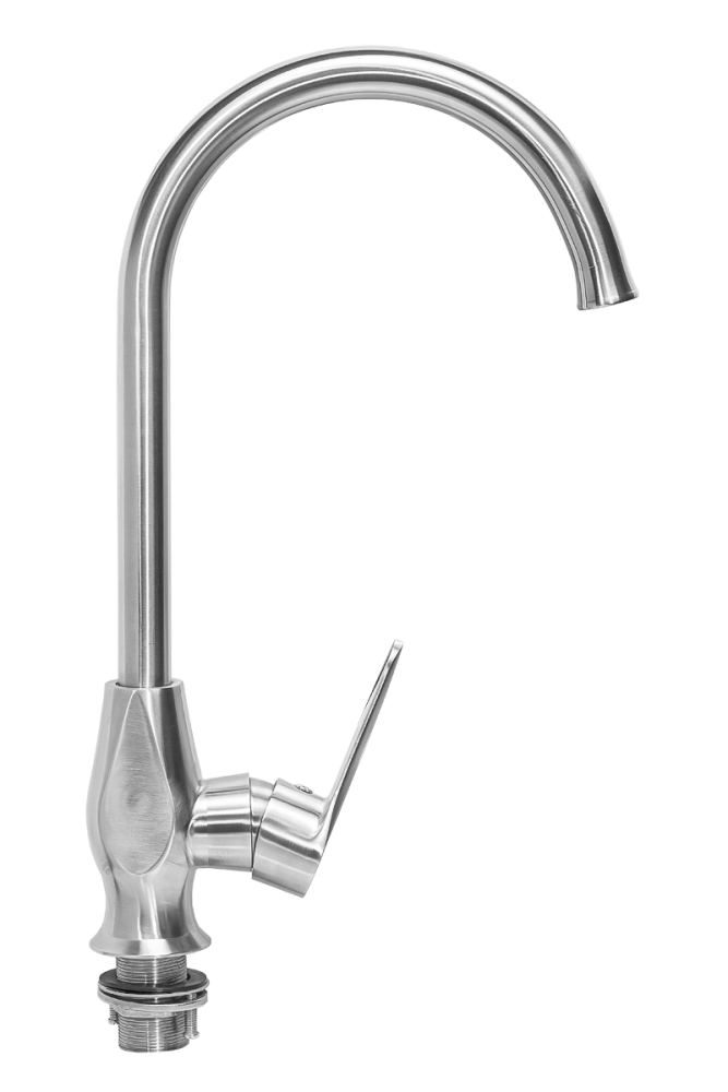 Фото Смеситель для кухни ПСМ-ПРОФСАН PSM-300-3 STEEL тип См-МОЦБА