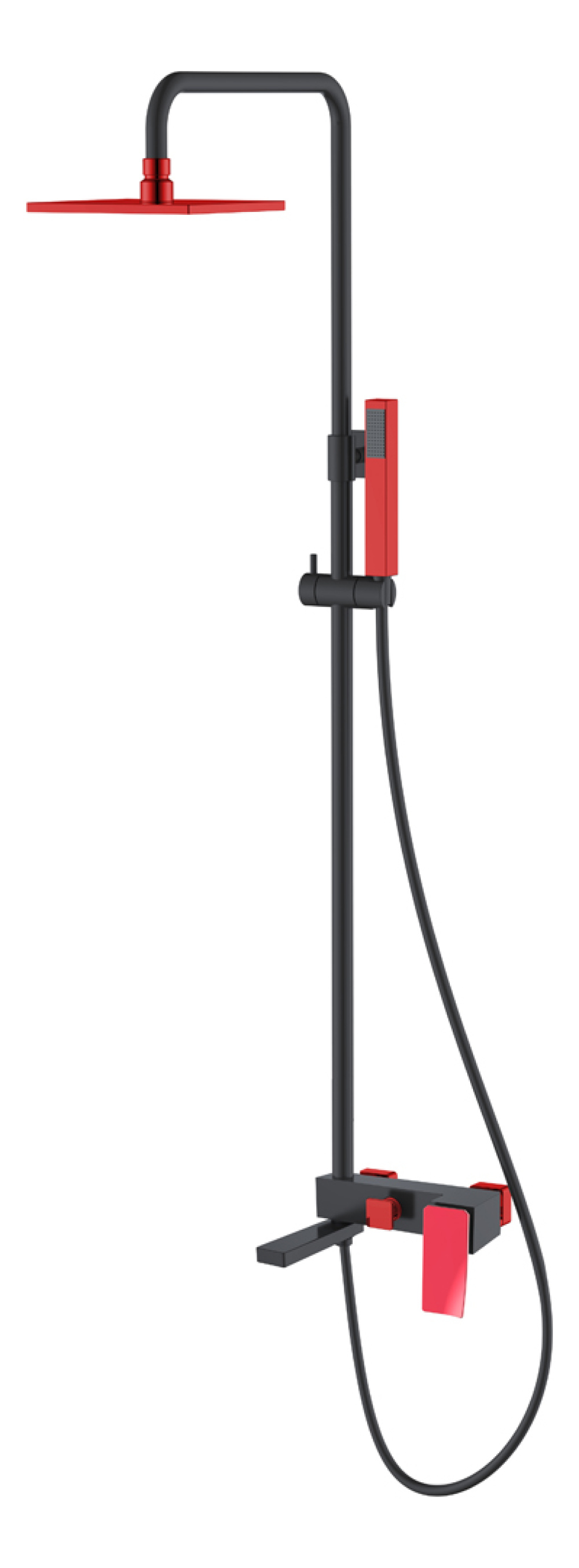 Фото Душевая система Boheme Q (148-BR.2) черный