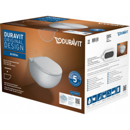 Унитаз подвесной Duravit Architec 45720900A1, белый