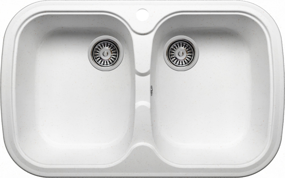 Фото Кухонная мойка TOLERO F-150 (F-150 №26 (Белый))