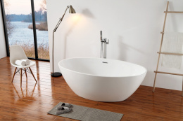 Акриловая ванна 175x100 Abber (AB9249), овальная