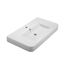 Фото Ceramica CIELO OPERA OPC100 - Раковина для ванной комнаты 100 см (цвет - белый)