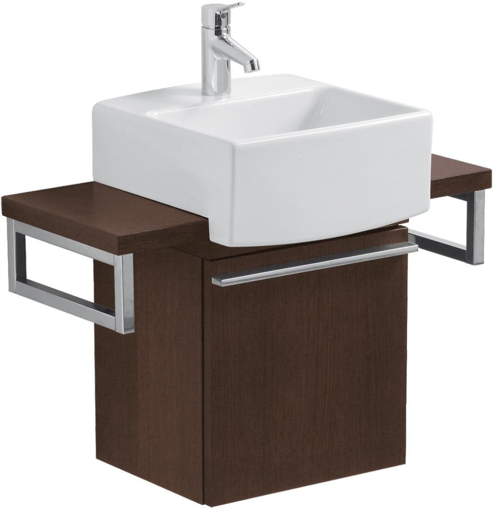 Фото Раковина компактная 73143GR1 VILLEROY&BOCH PURE BASIC, 350х350 мм