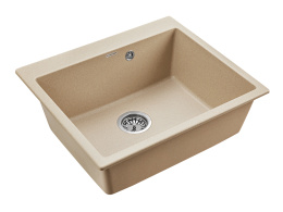 Мойка кухонная 60x52 Paulmark Kante  (PM106052-QU) кварц