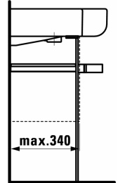 Раковины Раковина Laufen Form 1367.5.000.104.1 120 см