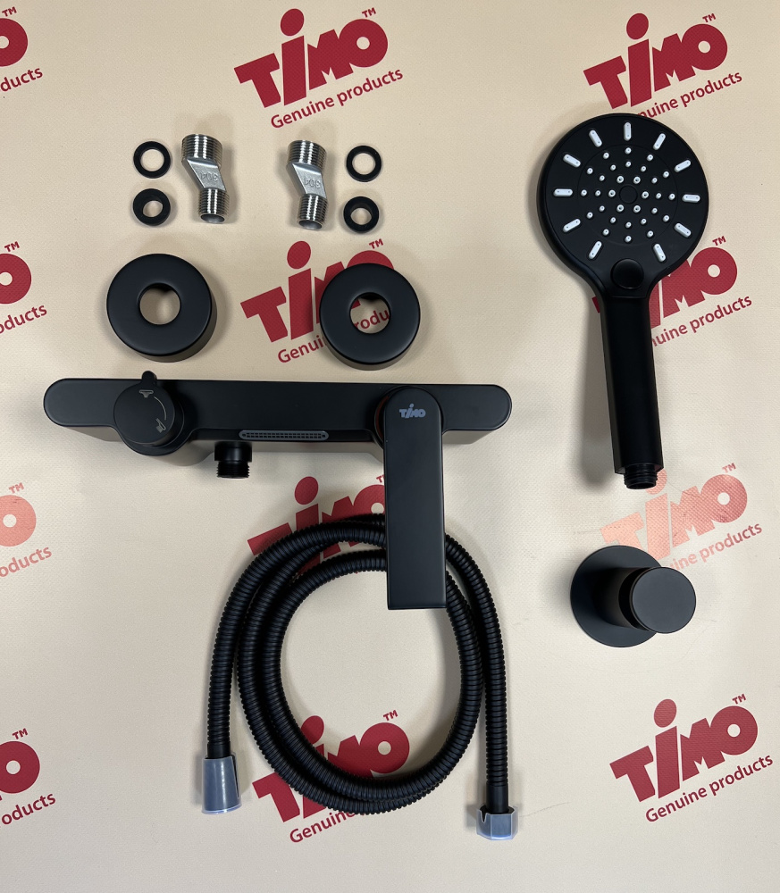 Фото Смеситель для ванны с душем Timo Anni 2714/03Y черный