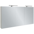 Шкаф зеркальный Jacob Delafon EB1367-G1C 110 см, со светодиодной подсветкой, цвет - белый блестящий 