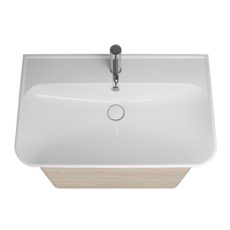 Тумба с раковиной Burgbad Iveo SFEN080F2747G0161C0001*1 80 кашемировый дуб